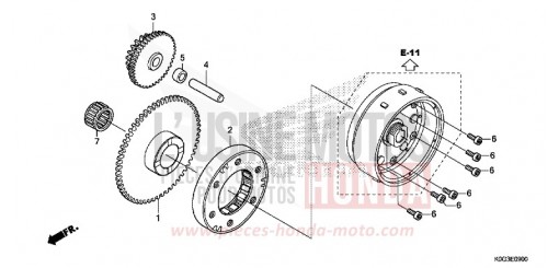 STARTING CLUTCH C125AK de 2019